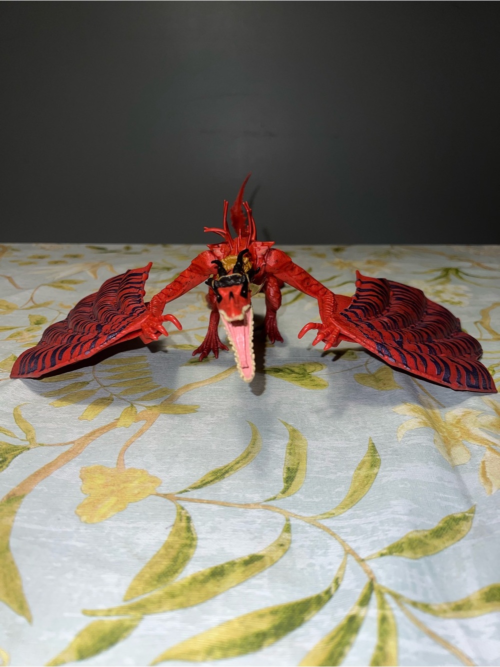 Red Dragon Reptile Figurine